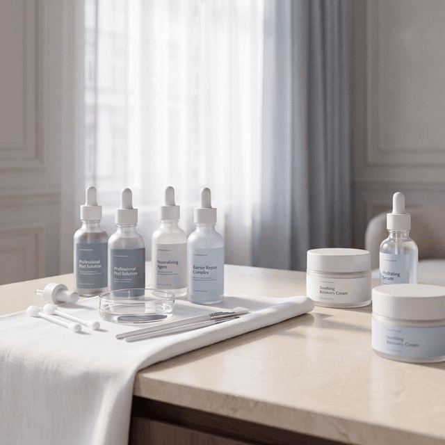 Clean skincare products for recovery